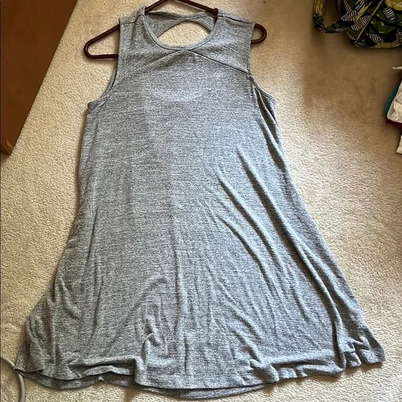 GAP | Dresses | Gap Heather Gray Knit Dress Sz M | Poshmark